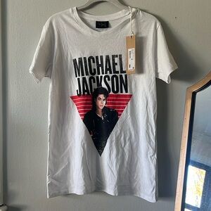 Michael Jackson Graphic T-Shirt size Small -NEW